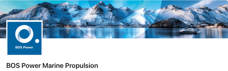 Screenshot of BOS Power Marine Propulsion's LinkedIn page